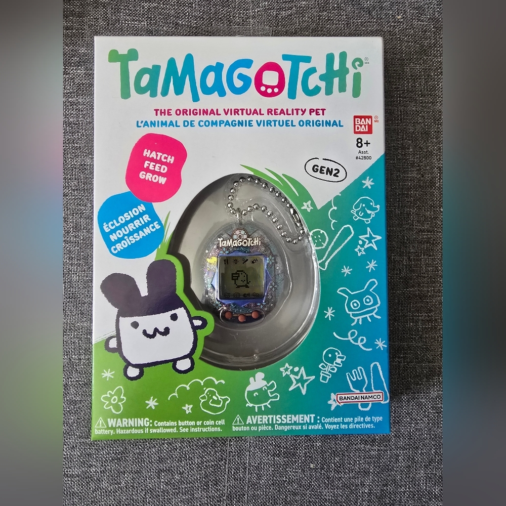 Limited Edition Winter Stained Glass Tamagotchi